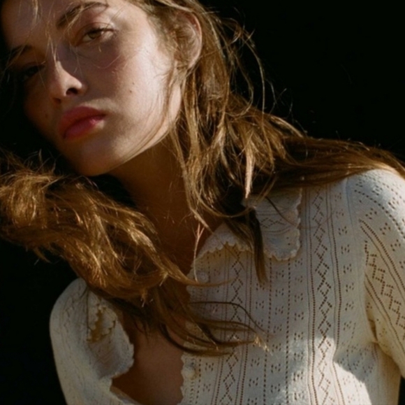 Doen Mia henley in cream, xsmall - Picture 4 of 13